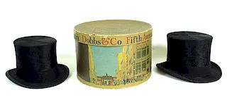 (2) New York Dobbs & Co New York Top Hat