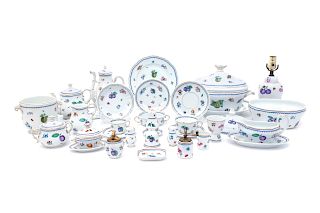 A Large Richard Ginori Porcelain Dinner Service
20TH CENTURY
in the Antico Doccia pattern. 