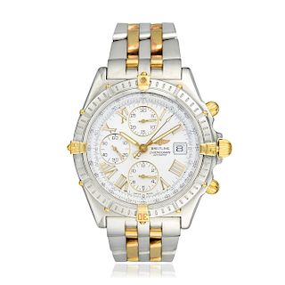 Breitling Crosswind Chronograph Ref. B13055 in Steel and Gold