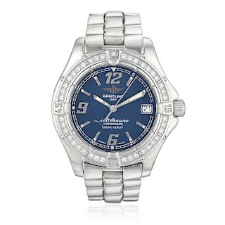 Breitling Colt Oceane Ref. A57350 Diamond Ladies Watch in Steel