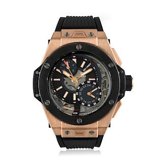 Hublot Big Bang Alarm Repeater King Gold Limited Edition Ref. 403.OM.0123.RX in Ceramic and 18K Rose Gold