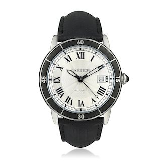 Cartier Ronde Croisiere Ref. WSRN0002 in DLC and Stainless Steel