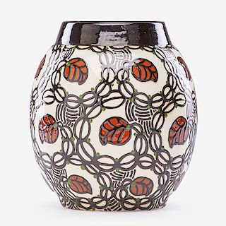 STYLE OF MAX LAEUGER EARTHENWARE VASE
