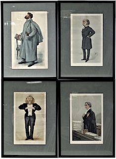 Collection of (4) Vanity Fair Portraits