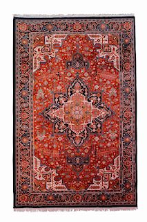 A Pakistani carpet of Heriz design