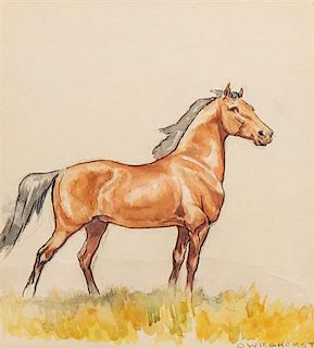 Olaf Wieghorst, (American, 1899-1988), Horse