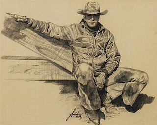 Gordon Snidow, (American, b. 1936), Cowboy