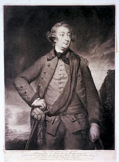 THOMAS DIXON after SIR JOSHUA REYNOLDS 
Henry, Earl of Pembroke & Montgomery 
Mezzotint by Thomas Dixon, pub. 5 Feb. 1771 by William...