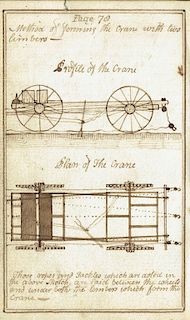 AN EXTREMELY RARE MANUSCRIPT COPY OF CONGREVE’S 1778 EXERCISE FOR THE LIGHT 6 POUNDER GUN 

Congreve, William (1742-1814), later 1st...