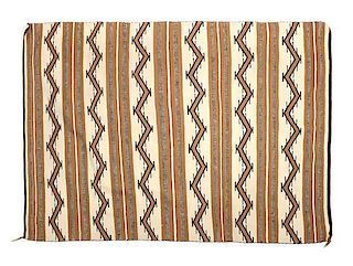 Four Navajo Rugs First: 63 1/2 x 49 inches.