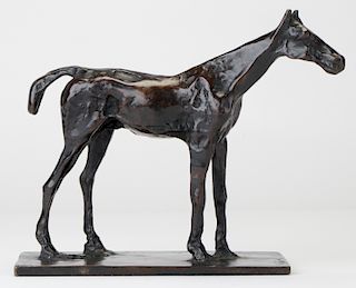 Edgar Degas (French, 1834-1917) " Bronze Horse"