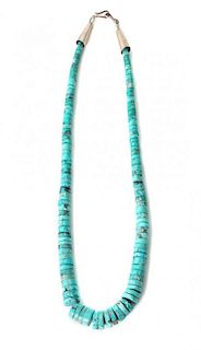 A Southwestern Red Coral Necklace Length of first 22 inches.