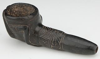 Taino (c. 1000-1500 CE) Pipe w. Skeletal Transformation