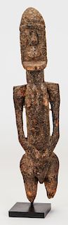 Old African Dogon Hermaphrodite Figure