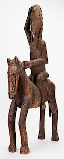 African Bambara Horse and Rider