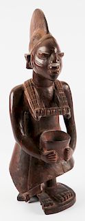 African Yoruba Female Figure