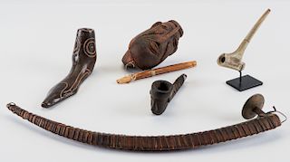 Group of Five Pipes