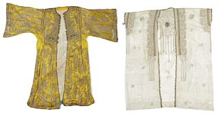 Two 19th C. Middle Eastern Silk Robes