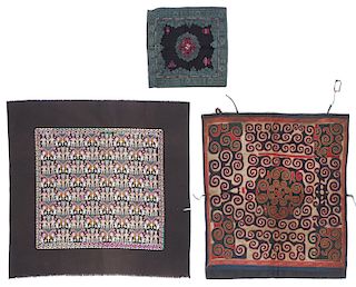 Three Tribal Textiles