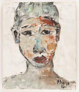 Alimi Adewale (Nigerian, b. 1974) Portrait, 2012