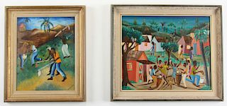 Two Haitian Paintings
