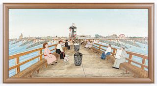 Vestie Davis (1903-1978) "Coney Island"