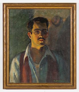 Giovanni Martino (American, 1908-1997) "Self Portrait"