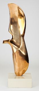 Leonardo Nierman (Mexican, b. 1932) "Eagle" Bronze