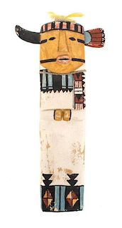 A Hopi Style Flat Kachina Height 11 inches.