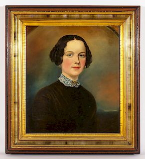 Robert Street (1796-1865) "Portrait of a Lady" 