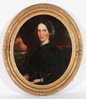 Robert Street (1796-1865) "Portrait of Mary Carroll Bayard"