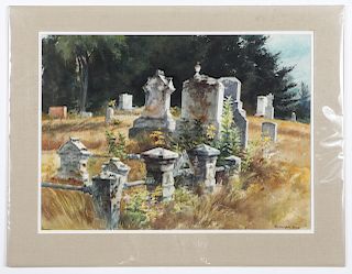 Ranulph Bye (1916-2003) Watercolor Painting