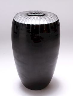 Venini Italian Art Glass Vase, Signed & Dated 1997