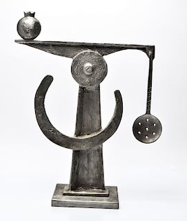 Oded Halahmy "Noble Exile" Aluminum Sculpture