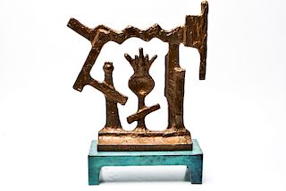 Oded Halahmy "Near the Nile" Bronze Sculpture