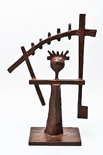 Oded Halahmy "We Are All Crowned" Bronze Sculpture