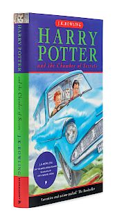 ROWLING, J. K. Harry Potter and the Chamber of Secrets. -- Harry Potter and the Prisoner of Azkaban. London: Bloomsbury, 1998, 1999. FIRST EDITIONS.