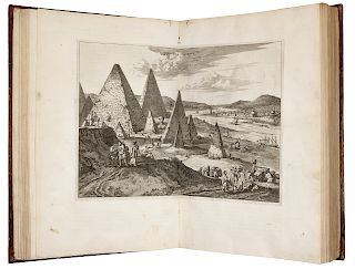 OGILBY, John (1600-1676). Africa: Being an Accurate Description of the Regions of Aegypt, Barbary, Lybia, and Billedulgerid. London: Thomas Johnson fo