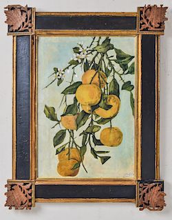 J. Jovvey "Fruit & Blossoms" Still Life, Oil