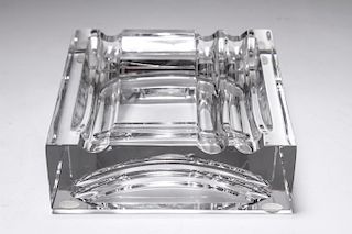 Baccarat Art Deco Crystal Tray or Vide Poche