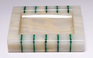 Art Deco Style Marble Tray, Possibly Cartier