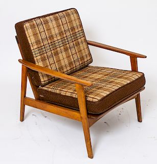 Danish Modern Style Open Arm Chair