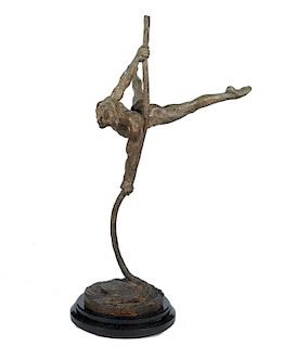 Large Richard MacDonald 'Sasha' Bronze Figure
