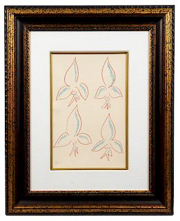 Henri Matisse 'Fleur-de-lys' Lithograph on Paper