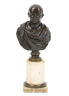Marco Salvio Ottone Bronze Bust