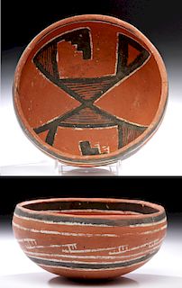 Anasazi Polychrome Bowl - Beautifully Decorated