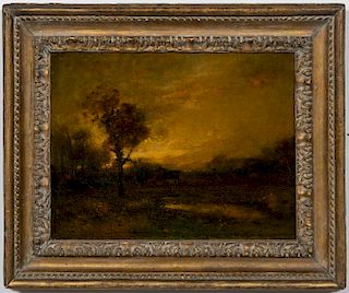 John Francis Murphy "Sunset Over the Fields", Oil