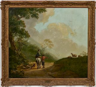 Style of Antonissen, Oil on Canvas, Landscape
