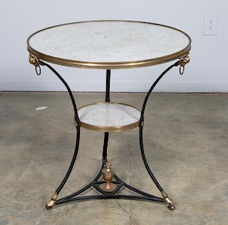 Fine 19th French Gilt Bronze Gueridon Table