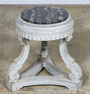 French Louis XVI Style Carved Pedestal, C. 1900